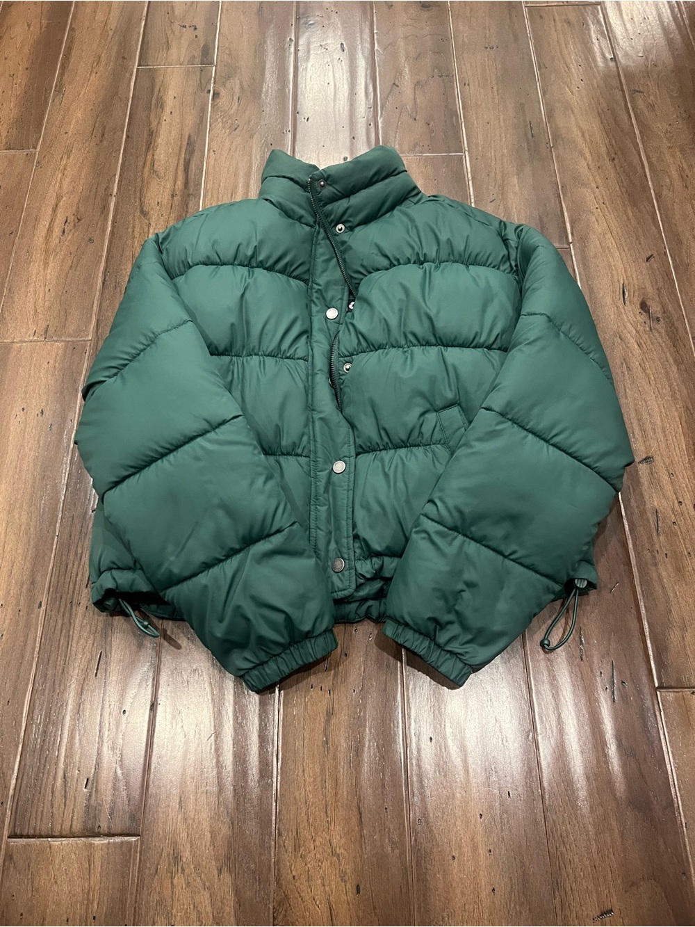 Women’s Hollister Dark Green Puffer Jacket